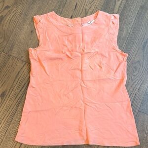 Banana Republic Peach Sleeveless Top
